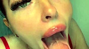 what slutty british horny girlfriend experience with dildo masturbation on webcam!