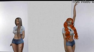 ice spice and big latto photoshoot threesome