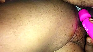 horny girlfriend begs for vibrator during intense fucking