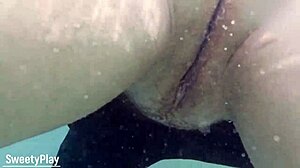 Underwater Creampie While Swimming After Cum Inside Pussy