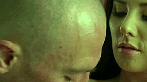 big tit redhead wife lilian deepthroat cum on tits