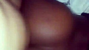 black couple backshots