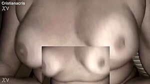 my dancing bowls jiggle with cum on tits and monster cock