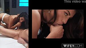 wifey gorgeous hotwife karina valentina gets fucked hard while hubby watches