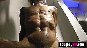 Nasty And Pervy Fetish Night With A Clueless Thai Ladyboy Slut