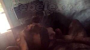 Lovely blindfolded blowjob 😍