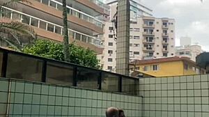 He kept rubbing his hard cock on me in the pool 😏