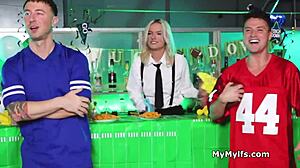 freeuse sharing of sexy blonde bartender! get fucked anytime!