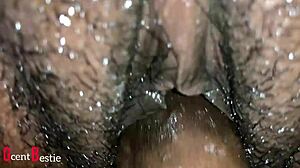 Beautiful African Pussy Fucked Close Up