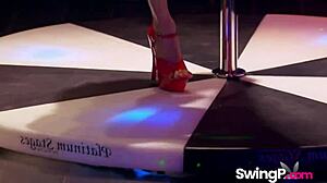 Retro Swingers Group Fuck In Blue Films