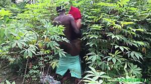 our first bush sex experiment with course mate