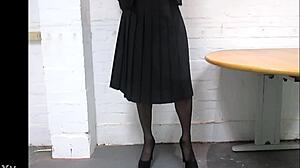 Sexy stockings to work