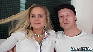 Cuck Watches Wife Barra Brass Fuck Young Stud