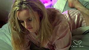 Charlie Fordes Suggestively Drills Her Pussy During Masturbation Session