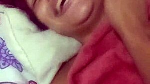 My young 18+ bull noticed that cuckold letf home early and wakes me up to fuck me