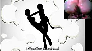 The lucky guy fucks three hotties in isekai harem