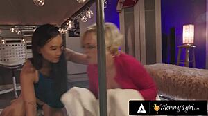 i caught these petite teens squirting and made them squirt more as milf dee williams