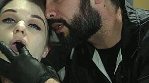 officer anal fingers busty shoplifter in bondage