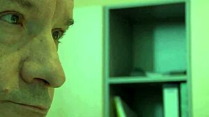 Young blonde doctor fucks old patient