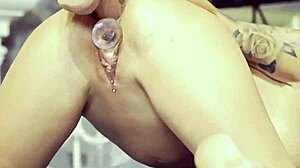 Monika Fox's 2023 compilation showcases her in double penetration, including anal assfucking and double vaginal fucking