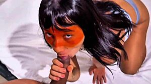 kuruminha de um metro e meio engasgando e sentando na pica ft kai kemi vers�o free 😏