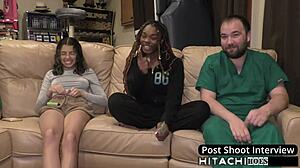 Freshman Receives Mandatory Hitachi Orgasm from Doctor in Tampa