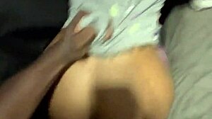 SPONTANEOUS ROUGH SEX with big black cock