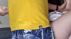 a random plumber fingers my tight pussy until i squirt