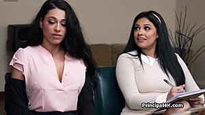 Secretary And Vice Principal Blow Dick At The Office.