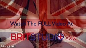 gorgeous redhead cums hard solo.