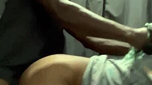 SPONTANEOUS ROUGH SEX with big black cock