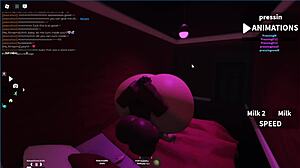 Suggestive lesbian encounter with fembull futa