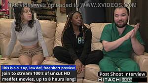 Freshman Receives Mandatory Hitachi Orgasm from Doctor in Tampa