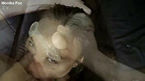 A fan pov dominates monika fox with bdsm hard anal brutal facefuck pissing and cum in mouth