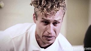 Teen Persuaded Into An Intimate Moment With Step Mother And Son