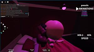 Suggestive lesbian encounter with fembull futa