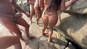 Explicit Sex On Nudist Beach With Hot Women