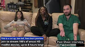 Freshman Receives Mandatory Hitachi Orgasm from Doctor in Tampa