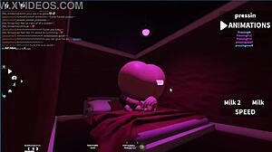 Suggestive lesbian encounter with fembull futa