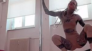 Anuskatzz Performs Exotic Pole Dance Compilation