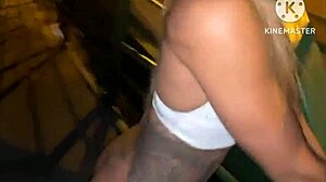 minha esposa transando na rua com um desconhecido pela primeira vez 😏