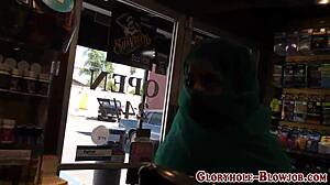 Arab Babe Sucks Black Monster