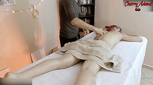 Cherry Adams Squirts Hard During Intense Massage With Anal Plug