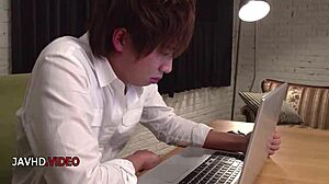 sultry jav star shiona suzumori gives perfect asian blowjob oops