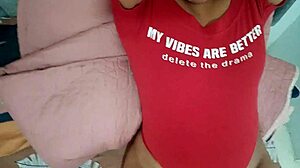 My new stepmom has the best tits for sucking in amateur homemade masturbation.