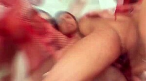 Lactating slut Gemma Leone, ass triple penetrated! 😱