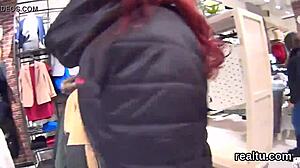 Flawless Czech Cutie Feels Teased In Hypermarket Before Pov Nailing