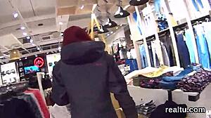 Flawless Czech Cutie Feels Teased In Hypermarket Before Pov Nailing