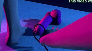 Giantess devours in night-time anal vore!