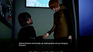 We embark on a night train play with a neutral ending